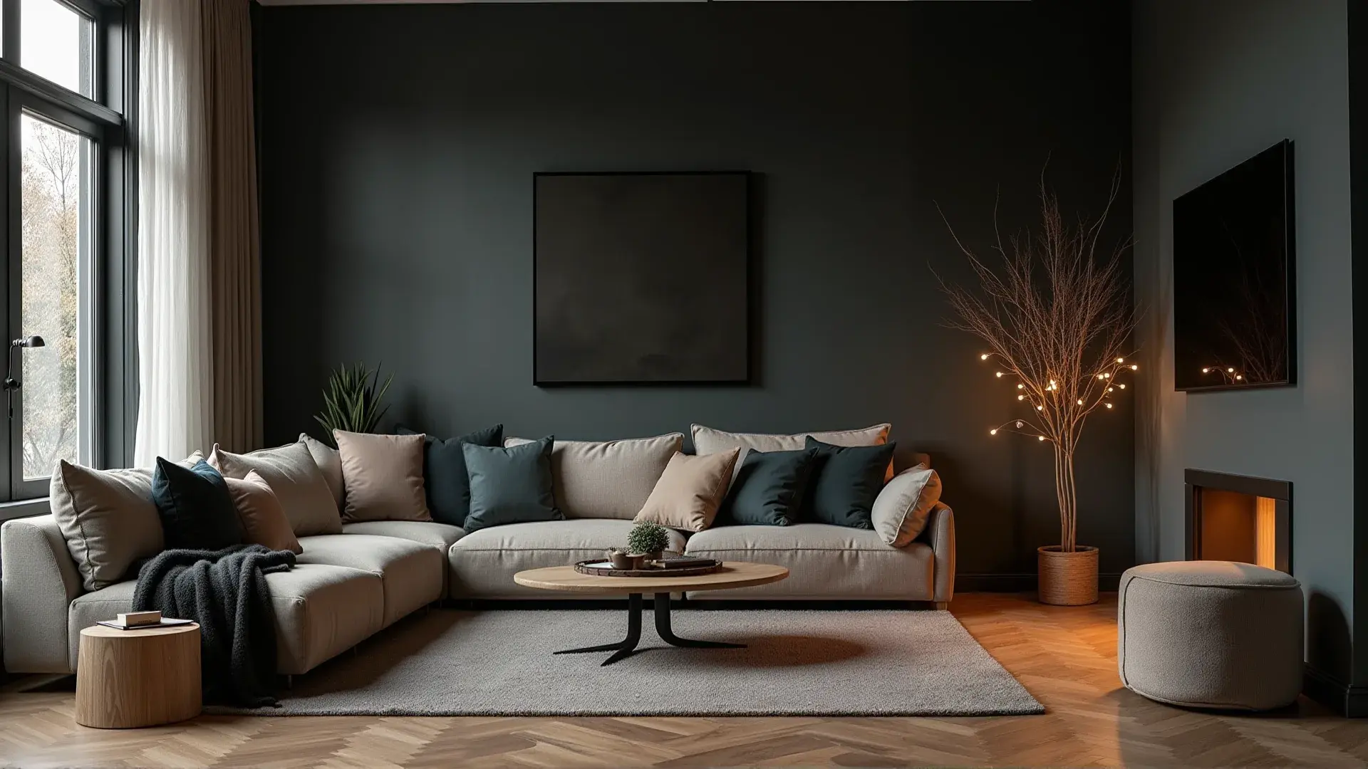 Wohnungsrenovierung Gallusberg - Modernes Wohnzimmer