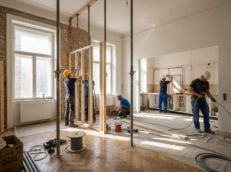 Komplettsanierung Wohnung Gallusberg