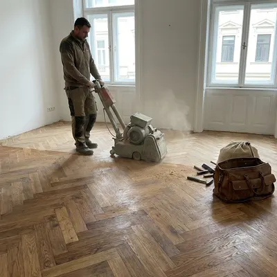 Parkett schleifen